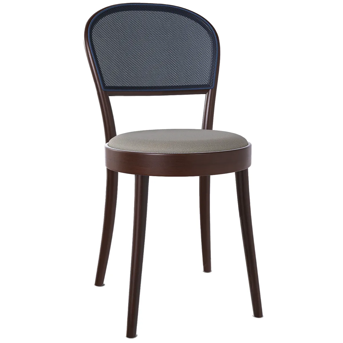 314 Upholstered Seat Mesh/Cane Back Chair