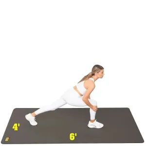 6' x 4' x 1/4" Exercise Mat - (24 Square Feet)