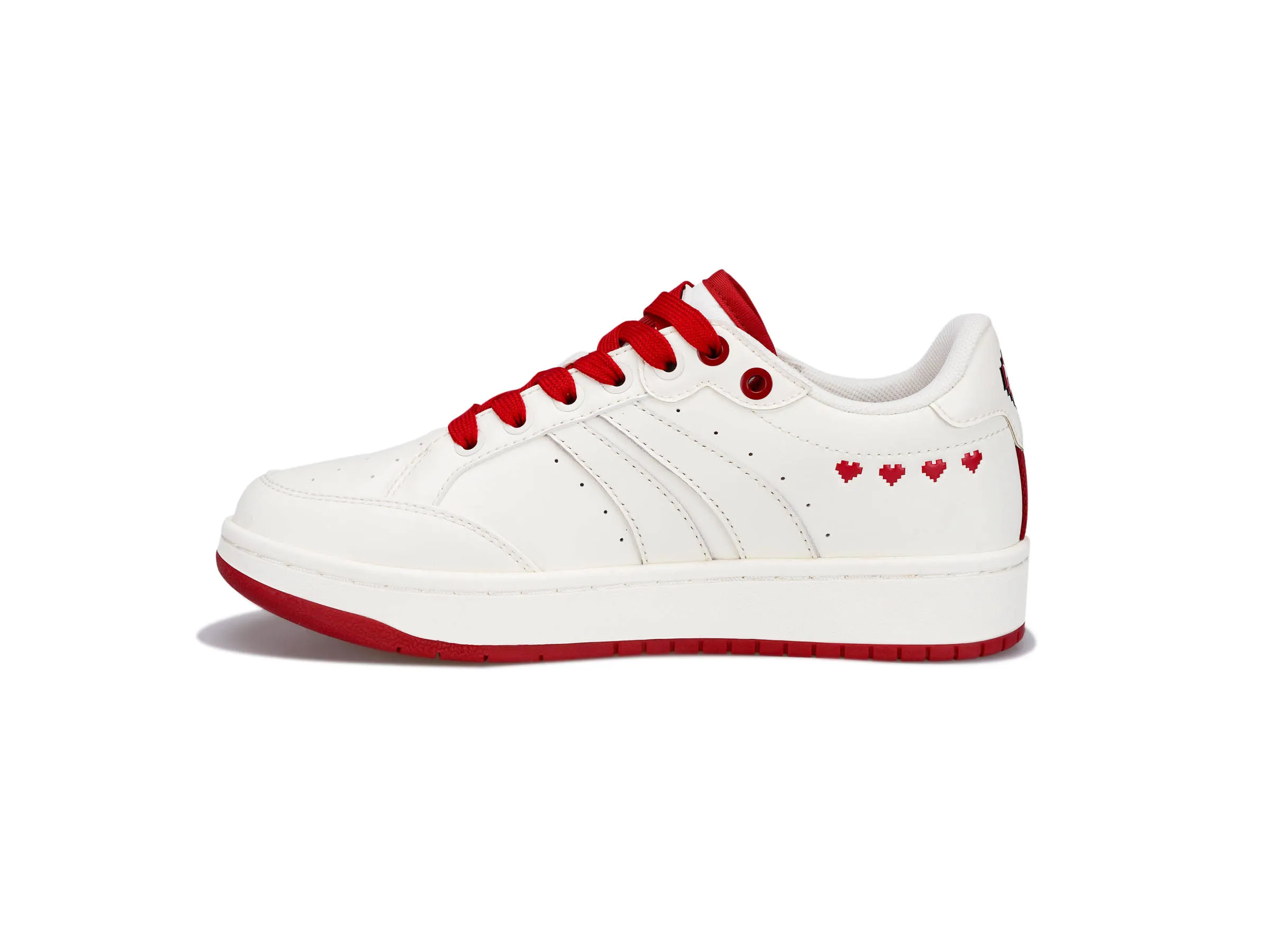 99249-119-M | PALLALOUVEL HEART WOMEN | BEIGE/RED