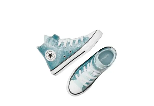 A09182 Ct Coated Glitter Hi Youth Girls