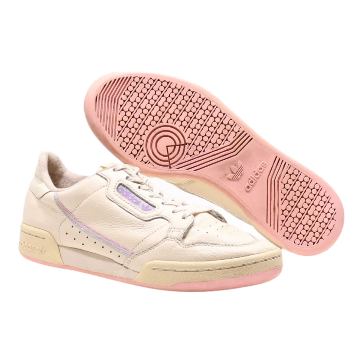 ADIDAS Continental 80 2019 Sneaker Trainers Cream Leather Womens UK 7.5