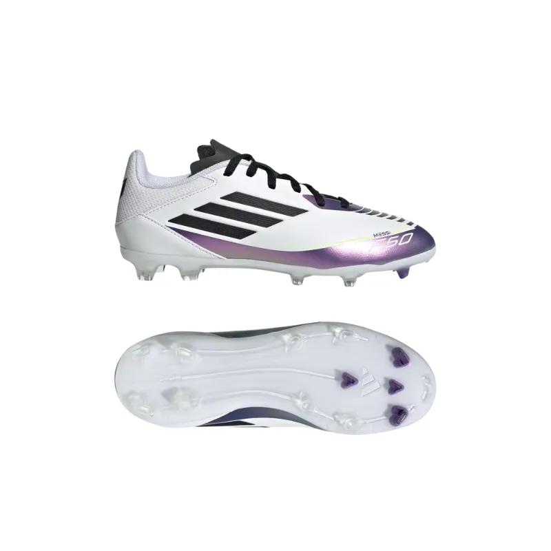 adidas Junior F50 Messi League Firm Ground Cleats