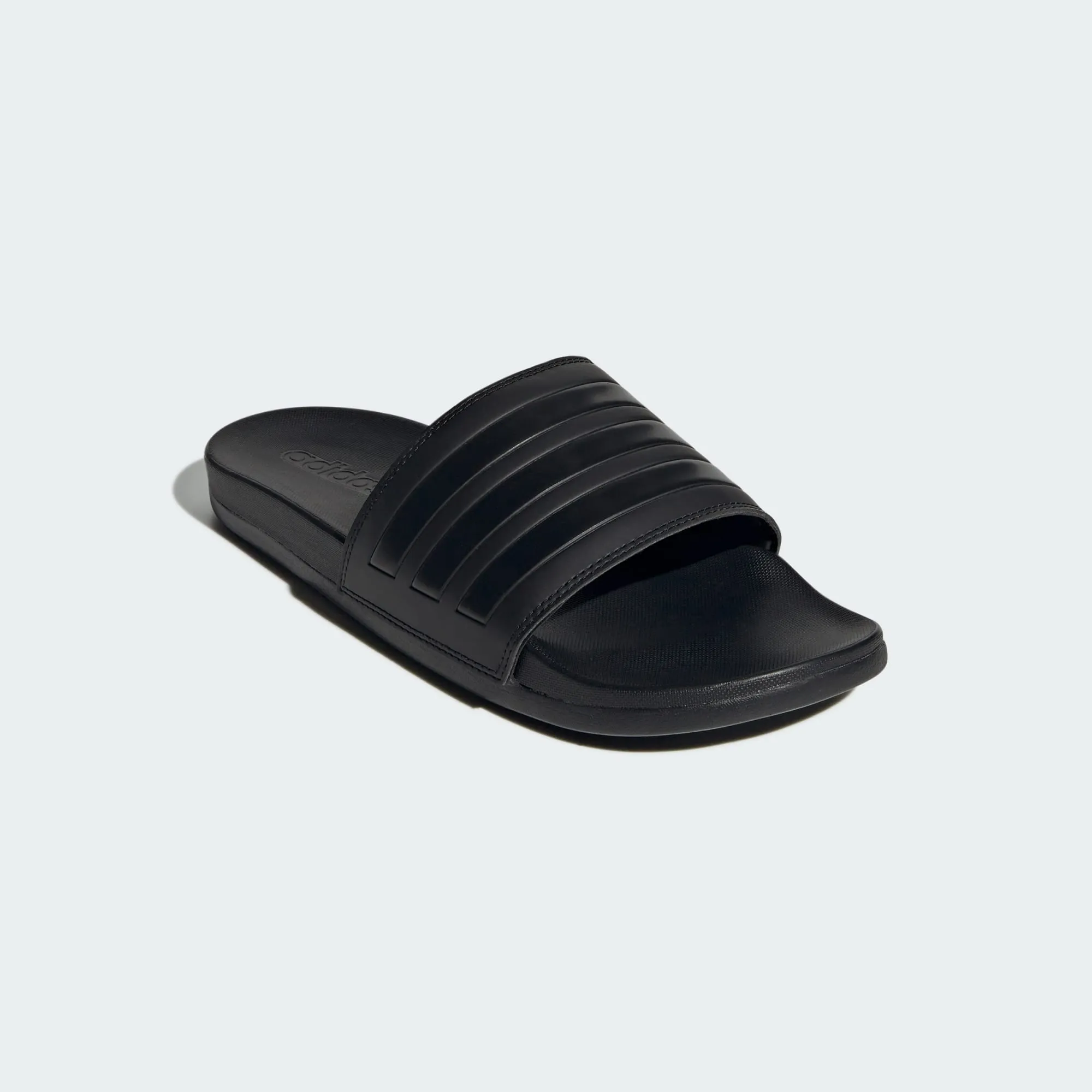 ADIDAS MEN'S ADILETTE COMFORT TRIPLE BLACK SLIDES