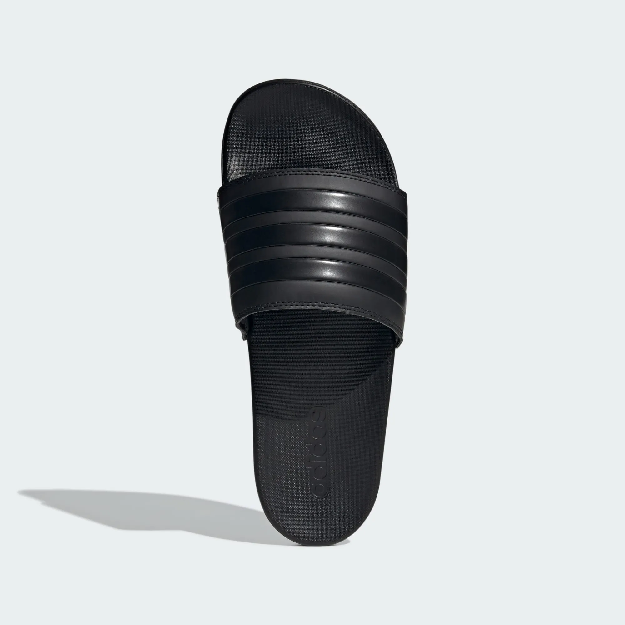 ADIDAS MEN'S ADILETTE COMFORT TRIPLE BLACK SLIDES