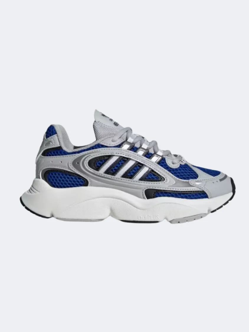 Adidas Ozmillen Gs Boys Original Shoes Grey/Black/Blue