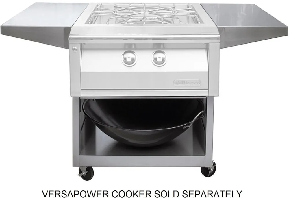 Alfresco 24-Inch in Stainless Steel with Cart for Versa Power Cooker