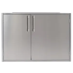 Alfresco 30 X 33-Inch Stainless Steel High Profile Sealed Dry Storage Pantry