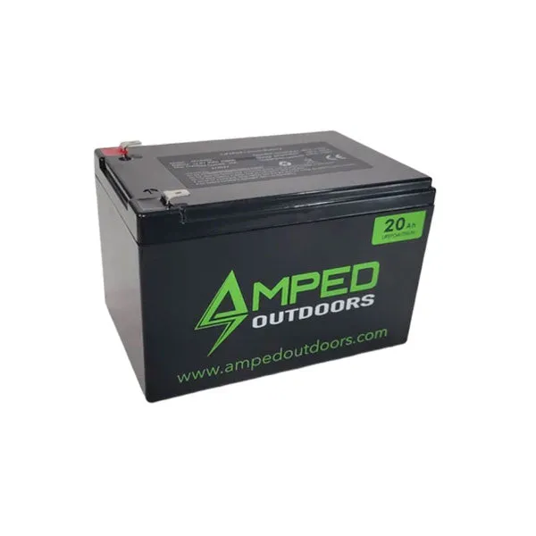 Amped Outdoors 12V 20AH Lithium Battery