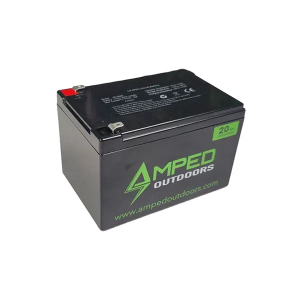 Amped Outdoors 12V 20AH Lithium Battery