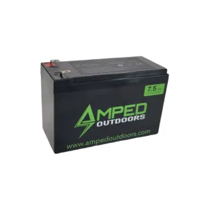 Amped Outdoors 7.5AH Lithium Battery