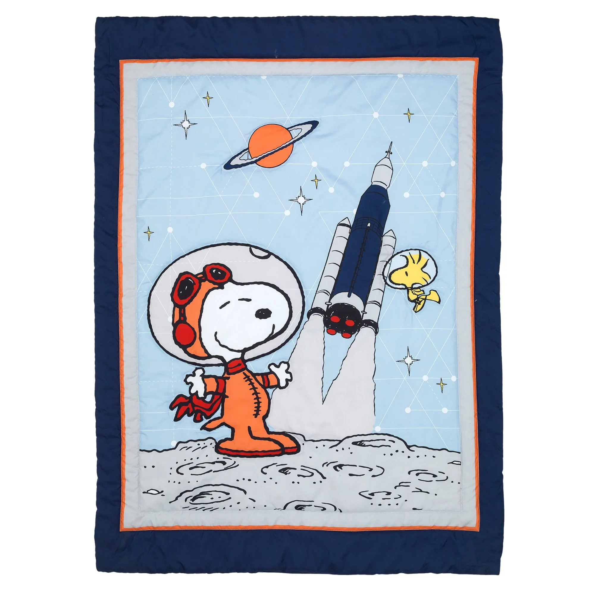 Astronaut Snoopy 4-Piece Toddler Bedding Set