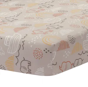 Baby Noah Cotton Fitted Crib Sheet