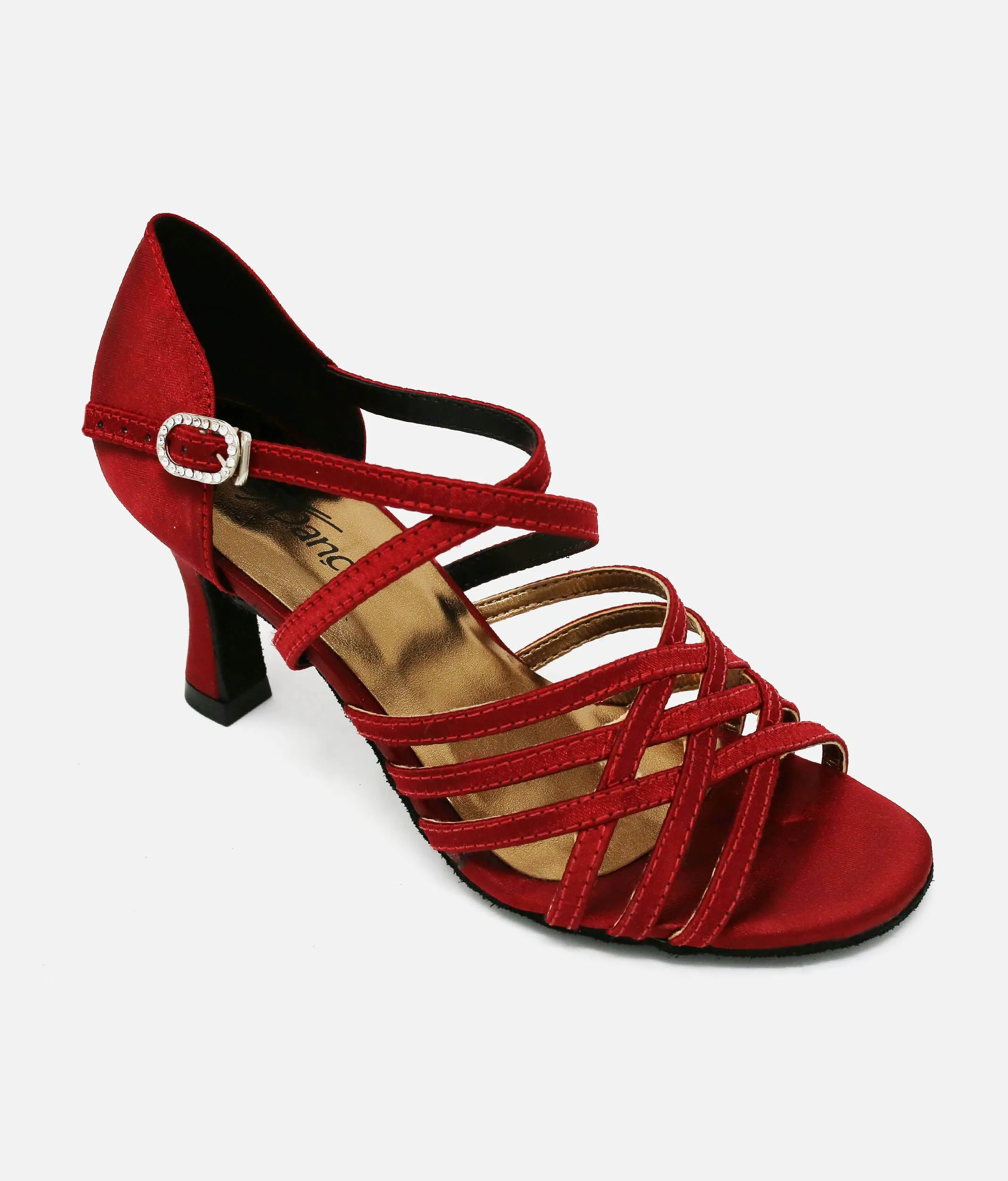 Ballroom Dancing Shoes, Satin Dance Sandals - BL178