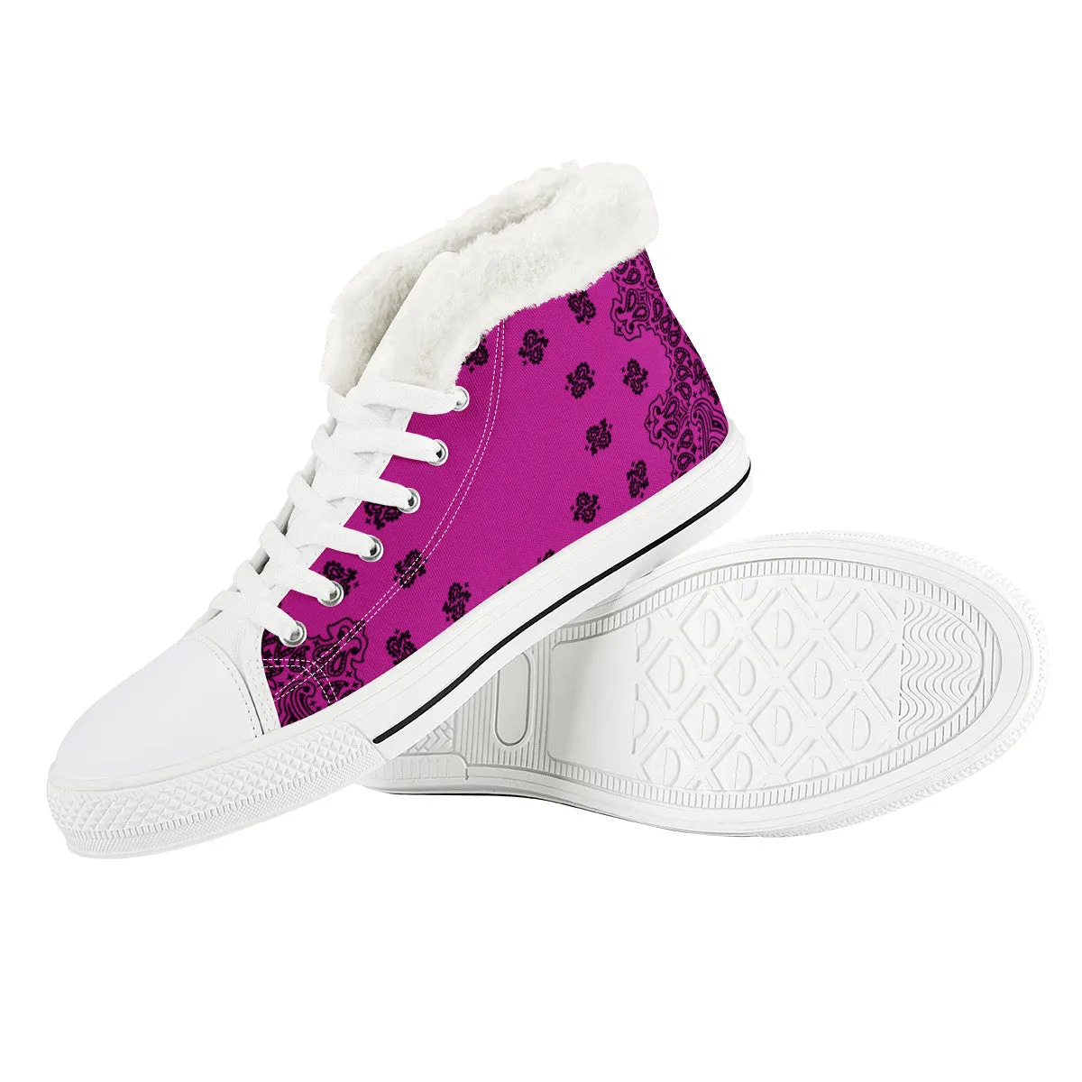 BANDANA GRAPES Unisex Canvas Shoes