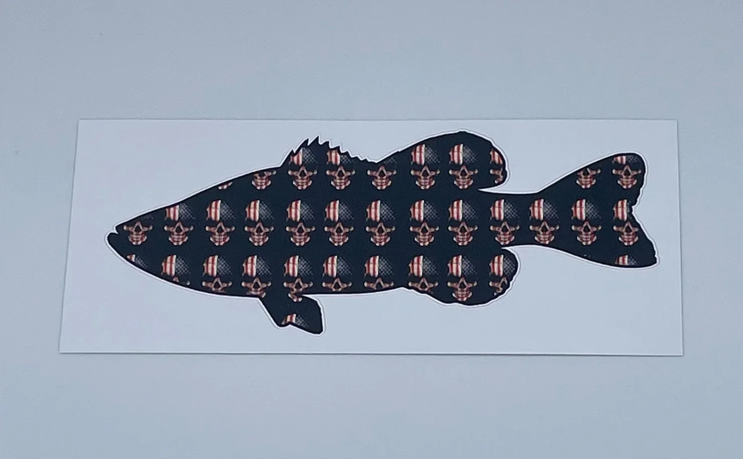 Bass Fish Decal - Available in Various Designs