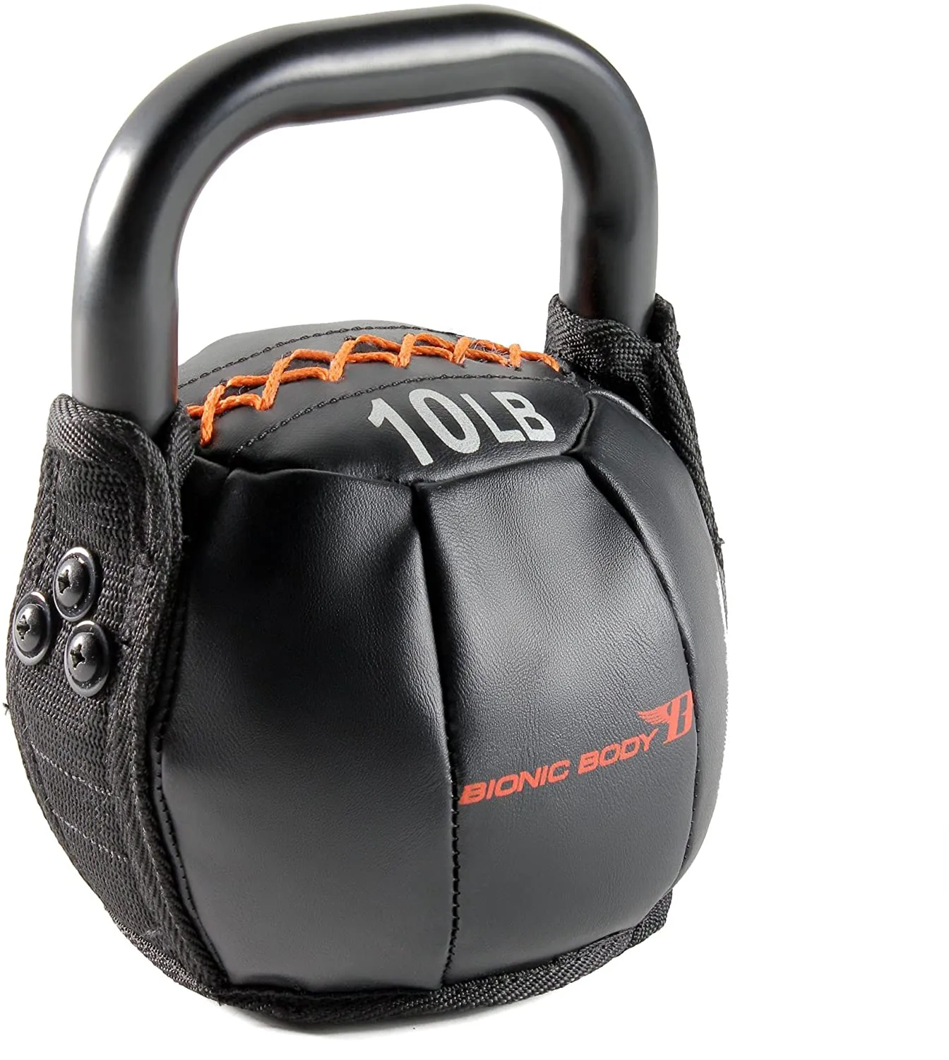 Bionic Body Soft Kettlebell with Handle - 10, 15, 20, 25, 30, 35, 40 lb. for Weightlifting, Conditioning, Strength and Core Training