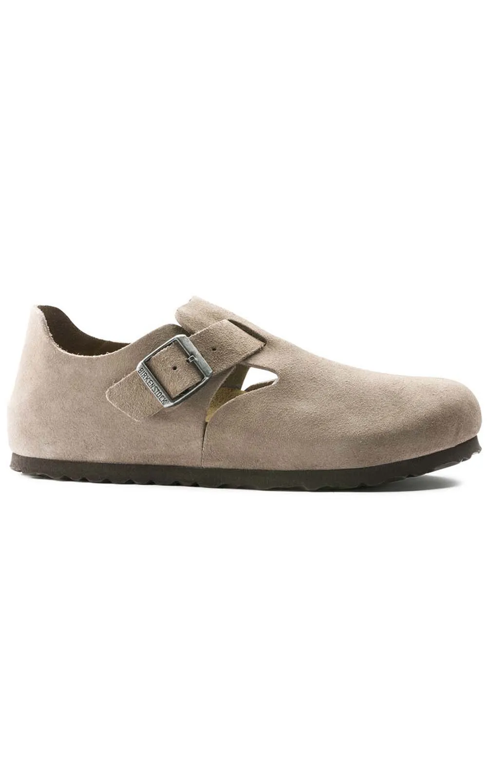 Birkenstock London Closed-Toe Shoes in Taupe