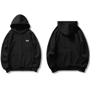 Black - Premium Ultra Heavy Hoodie Sweatshirt