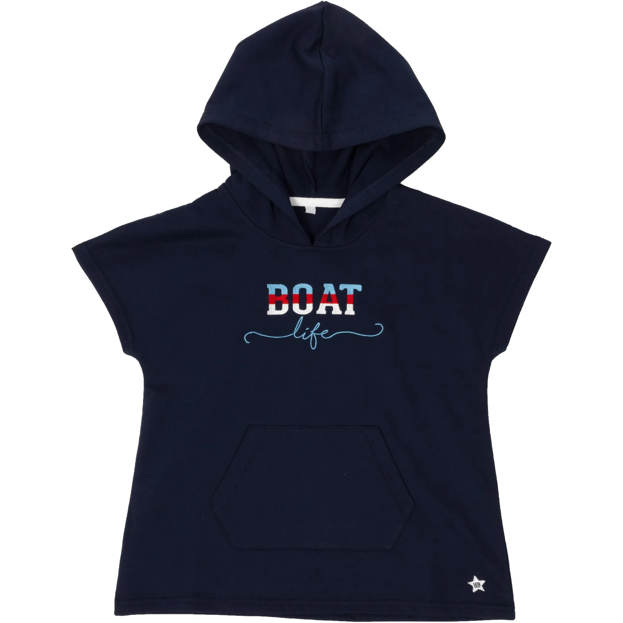 Boat Life Hooded French Terry Cover Up