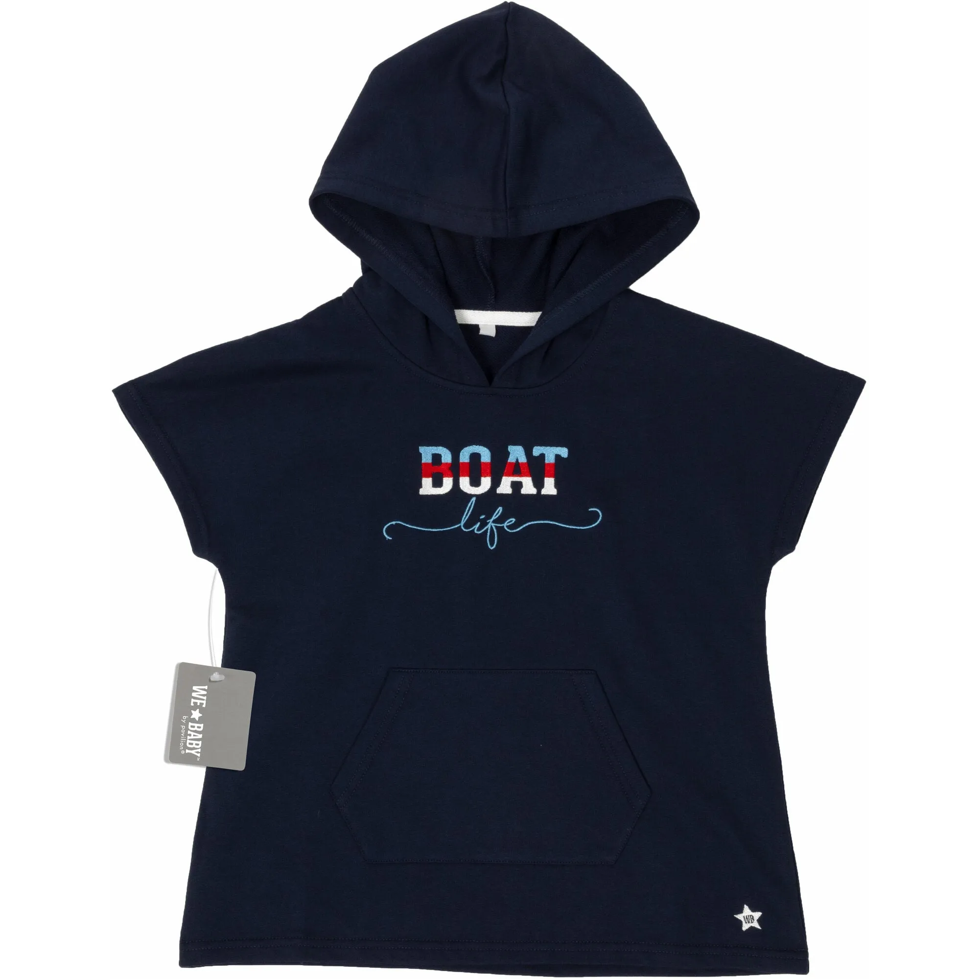 Boat Life Hooded French Terry Cover Up