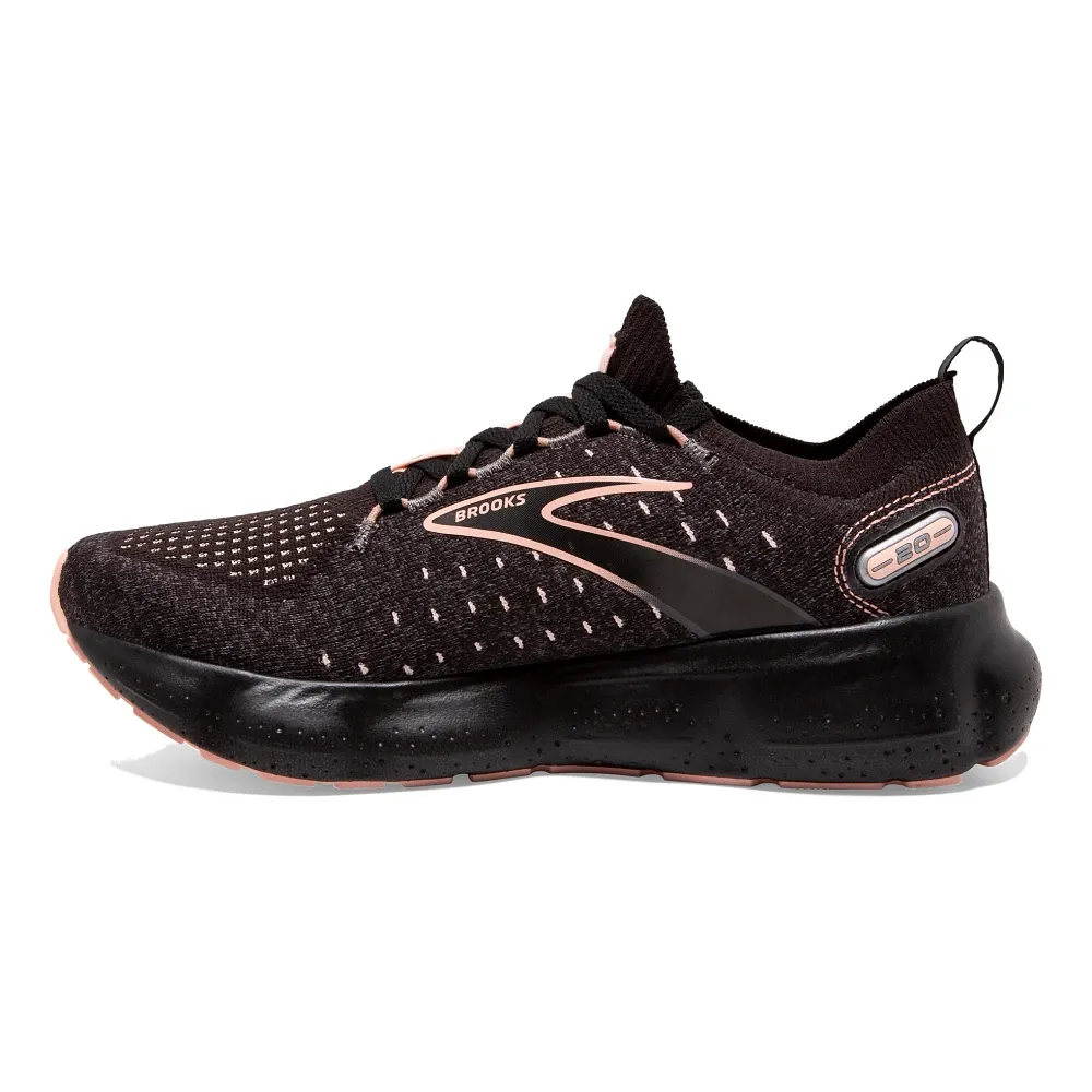 Brooks | Glycerin Stealthfit 20 | Women's | Black/Pearl/Peach