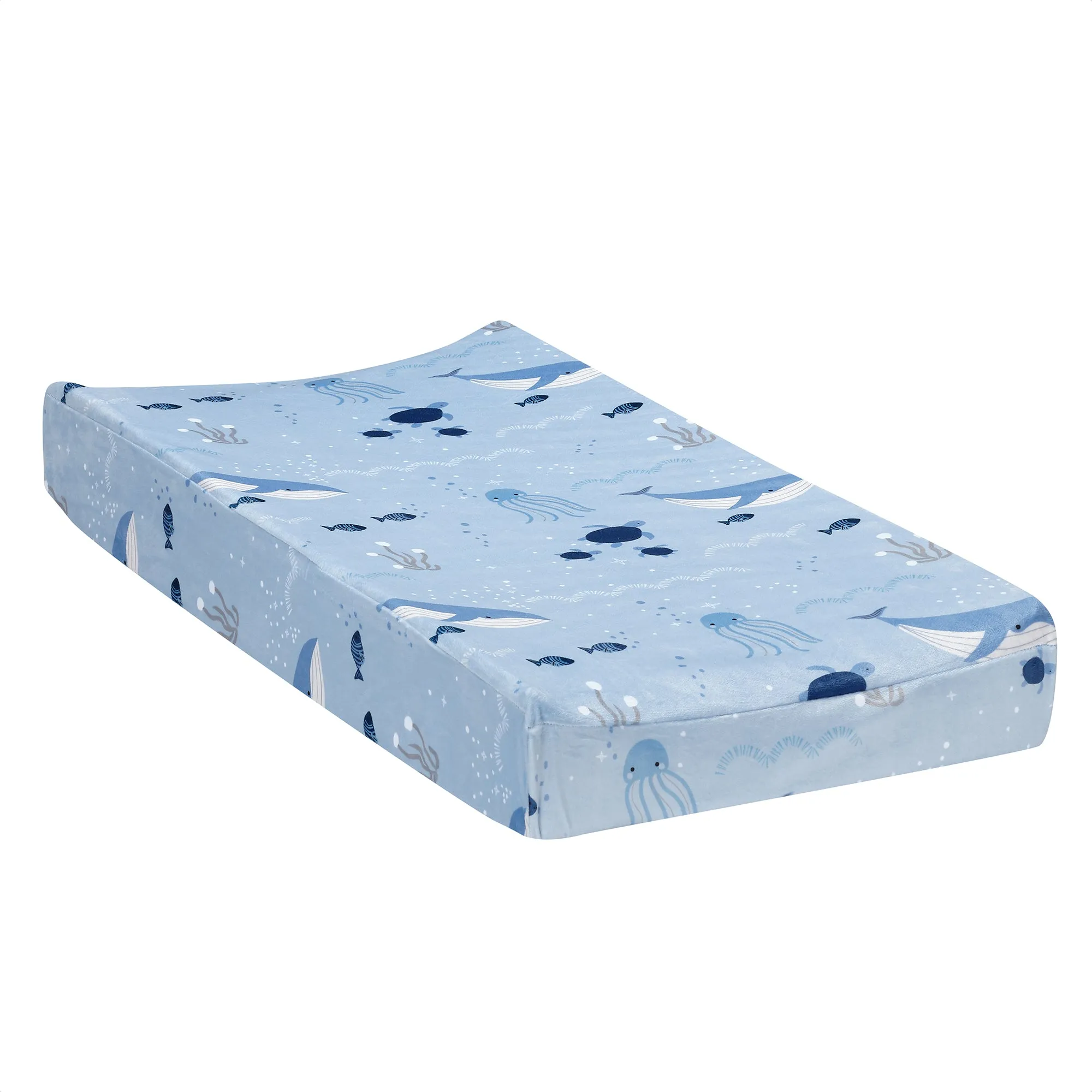 Bubbles & Squirt Changing Pad Cover