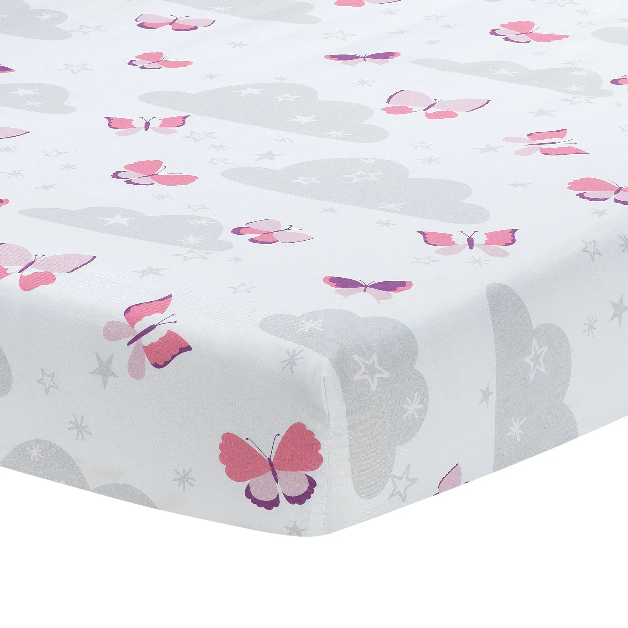 Butterfly Kisses 3-Piece Crib Bedding Set