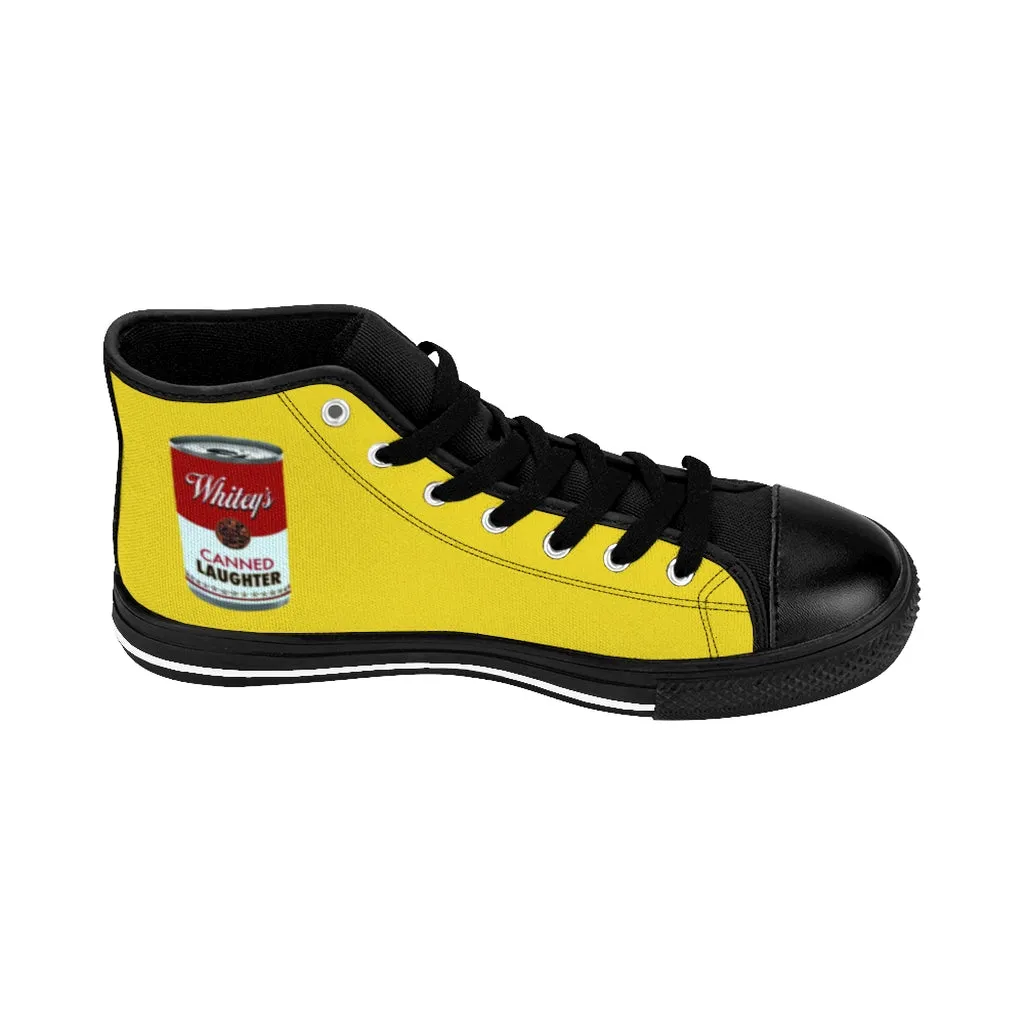 'CANNED LAUGHTER / SOUP CAN' HI TOP KICKS (WOMENS)