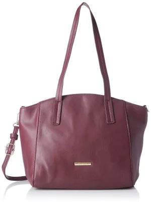 Caprese womens YELENA T Medium PLUM Tote Bag