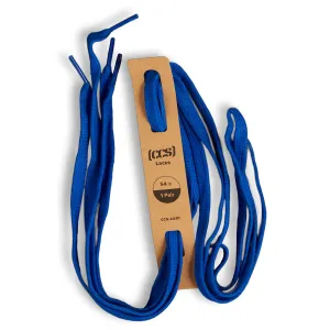 CCS Flat Lace Shoelaces - Royal - 54"