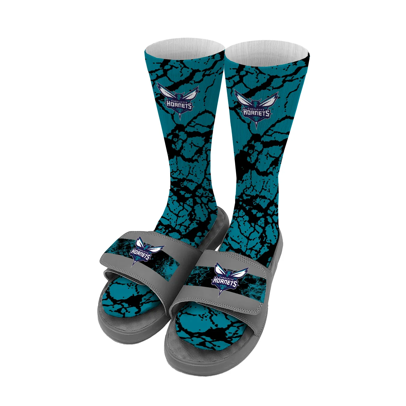 Charlotte Hornets Distressed Sock Bundle