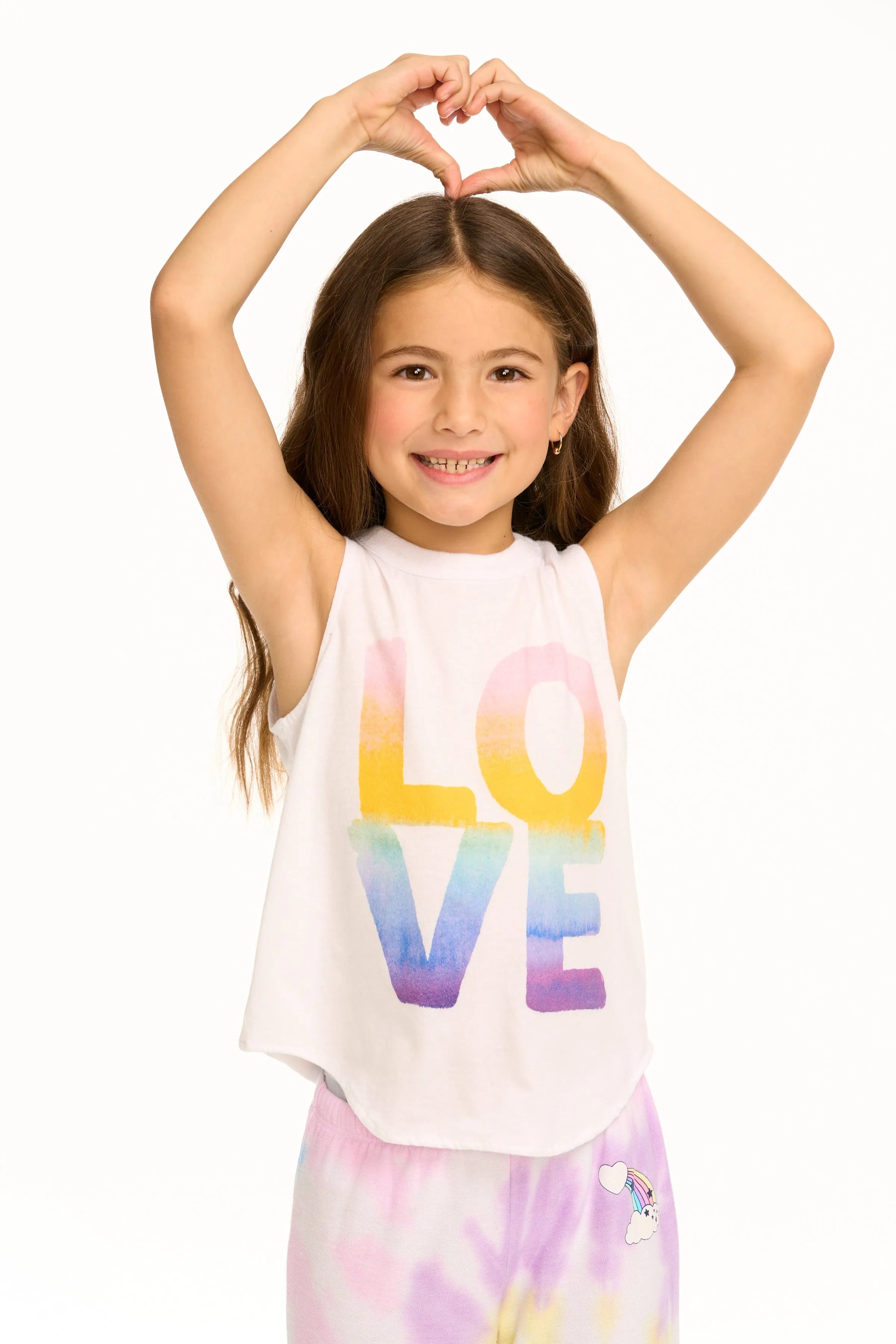 Chaser Watercolor Love Muscle Tee