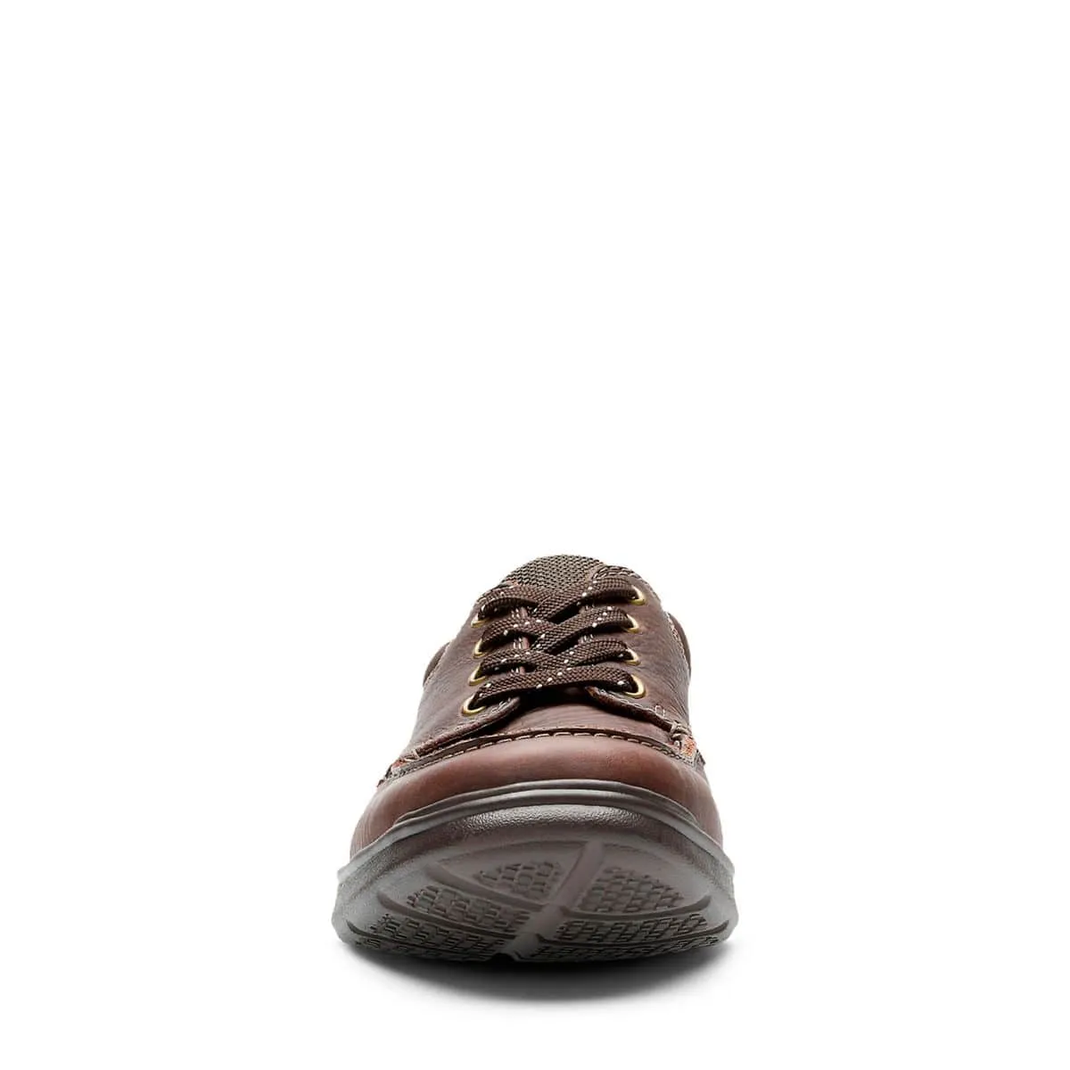 Clarks Men's Cotrell Edge Lace Up Shoes- Brown Oily