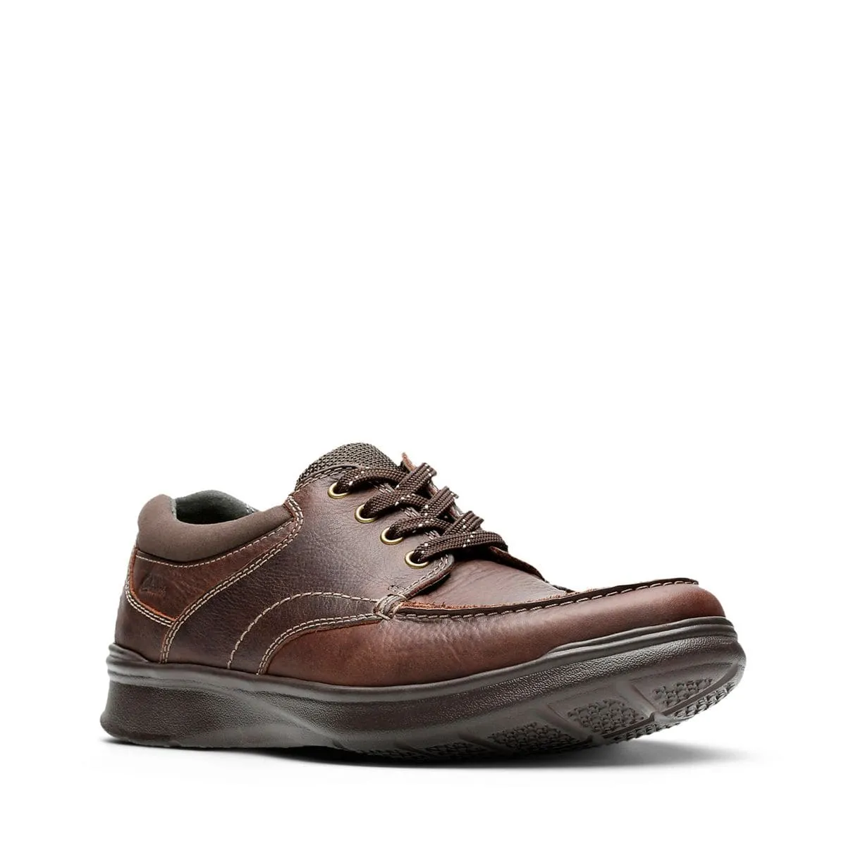 Clarks Men's Cotrell Edge Lace Up Shoes- Brown Oily