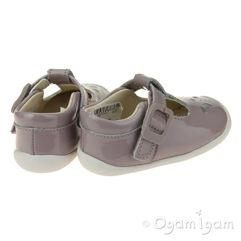 Clarks Roamer Star Infant Girls Pink Shoe