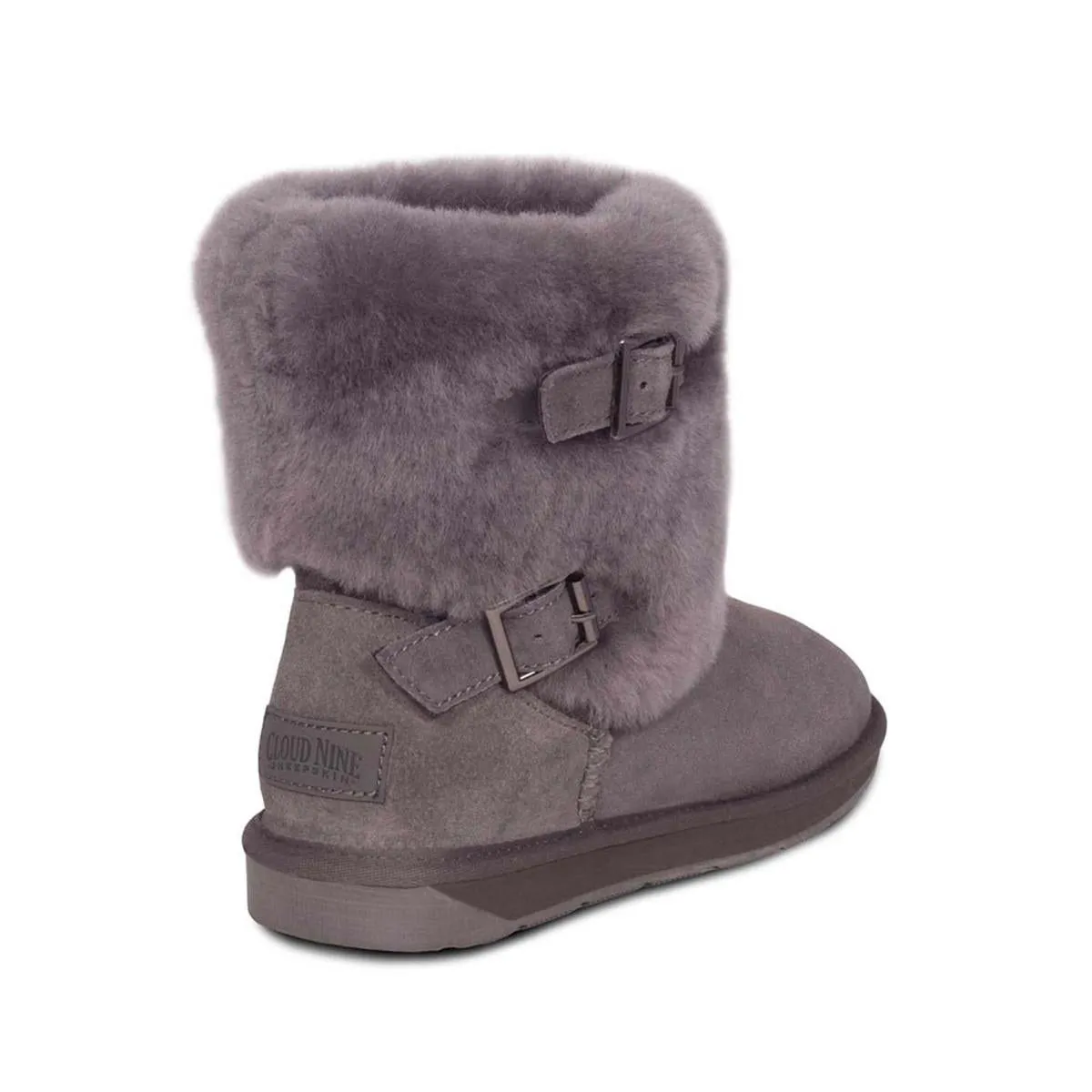 Cloud Nine Sheepskin Ladies Two Buckle Sheepskin Boots