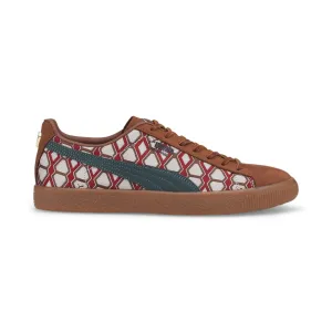 Clyde X Tassle DD Geometric Lace Up Sneakers