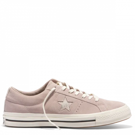 Converse One Star Metallic Logo Low Top Diffused Taupe