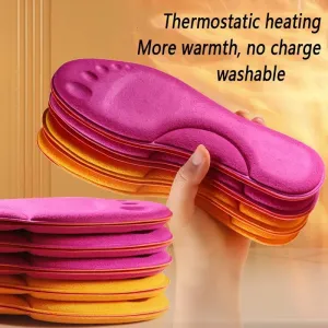 Cozy Self-Heating Memory Foam Insoles for Ultimate Winter Comfort