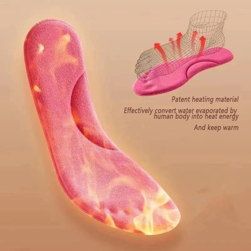 Cozy Self-Heating Memory Foam Insoles for Ultimate Winter Comfort