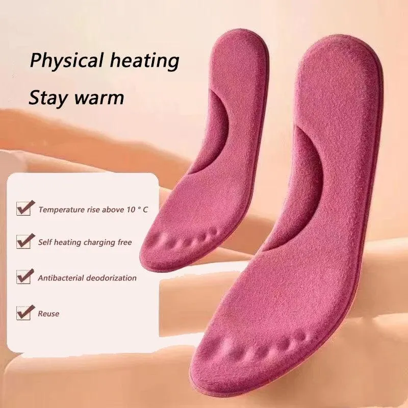 Cozy Self-Heating Memory Foam Insoles for Ultimate Winter Comfort