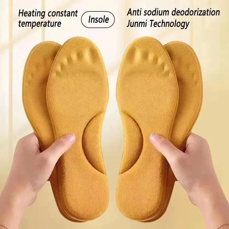 Cozy Self-Heating Memory Foam Insoles for Ultimate Winter Comfort