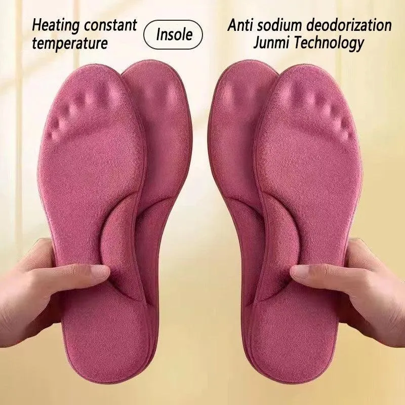 Cozy Self-Heating Memory Foam Insoles for Ultimate Winter Comfort