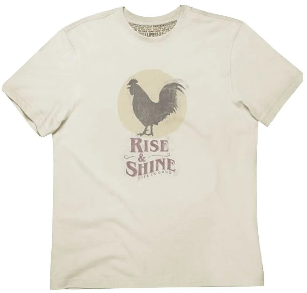 Creamy Rise and Shine T-Shirt by Life is good