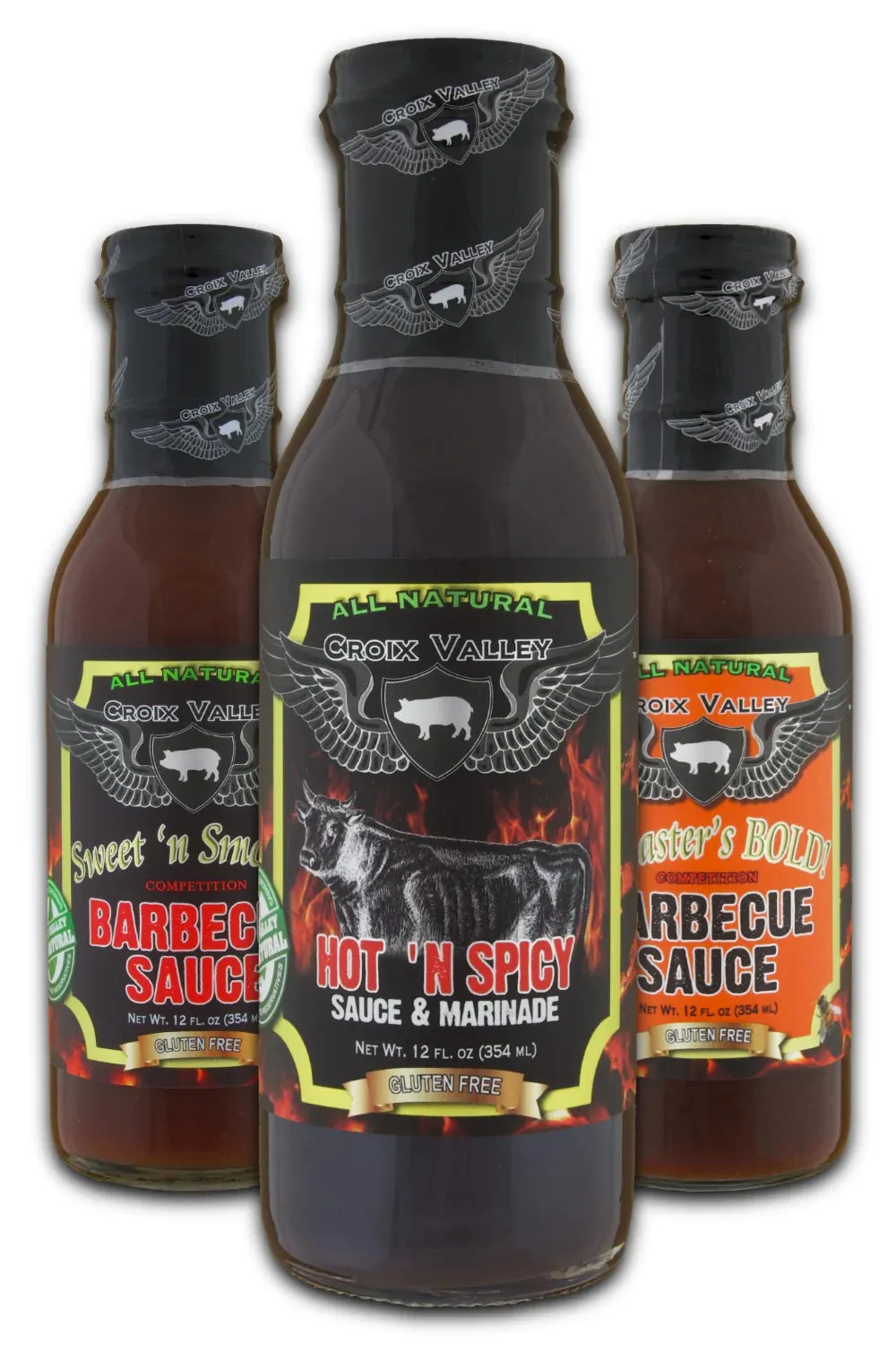 CROIX VALLEY HOT 'N SPICY SAUCE & MARINADE