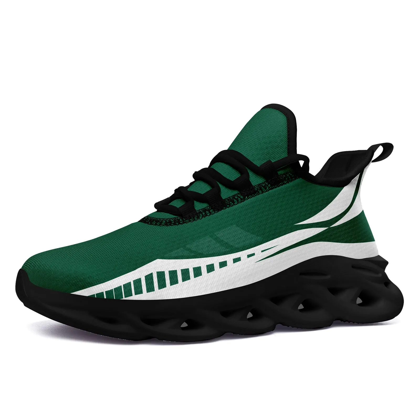 Custom Green White New York Maxsoul Shoes Personalized Sneaker FN003-D020325-28