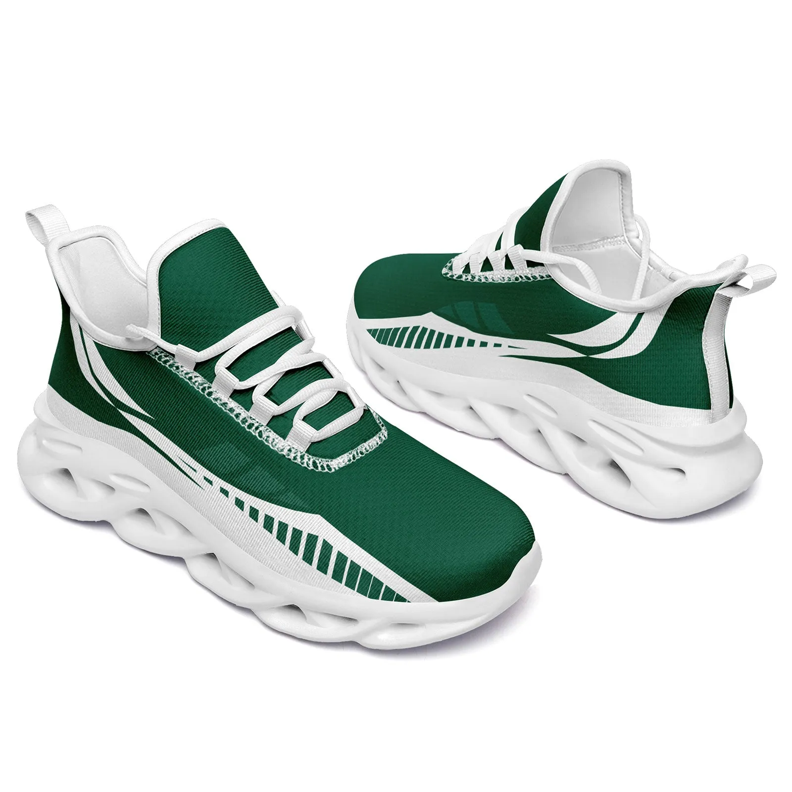 Custom Green White New York Maxsoul Shoes Personalized Sneaker FN003-D020325-28