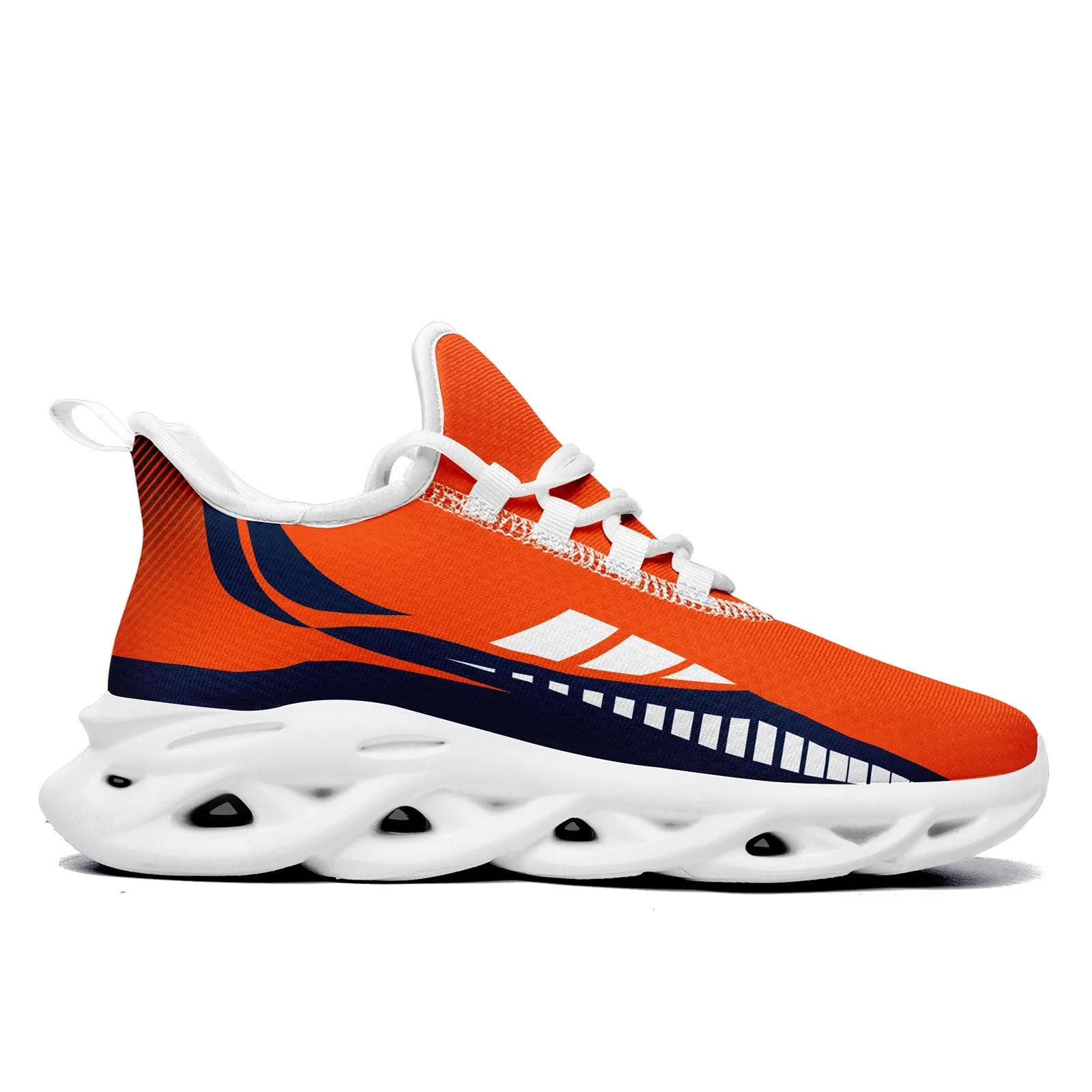 Custom Orange Blue Denver Maxsoul Shoes Personalized Sneaker FN003-D020325-10