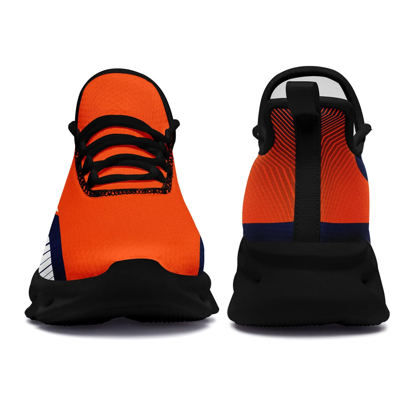 Custom Orange Blue Denver Maxsoul Shoes Personalized Sneaker FN003-D020325-10