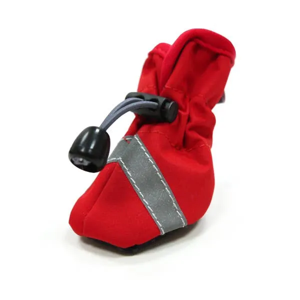 Dogo Pet Slip-ON Paws Red Dog Shoes